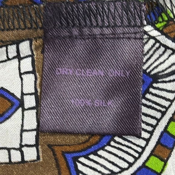 Hale Bob Silk Tunic with Beading Detail Size XS - EUC - Picture 6 of 6